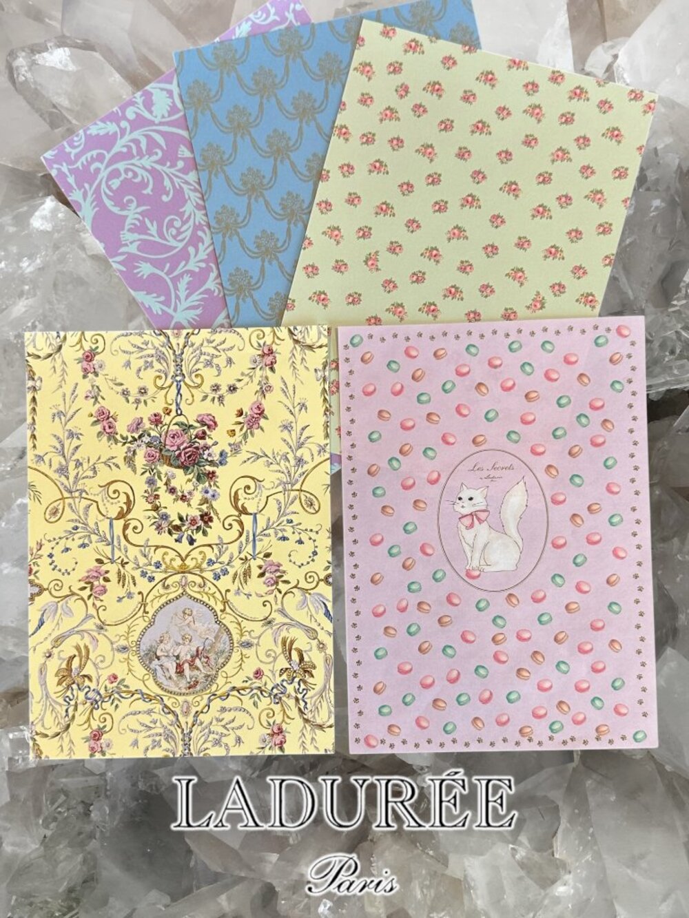 Laduree Stationary Pages Set